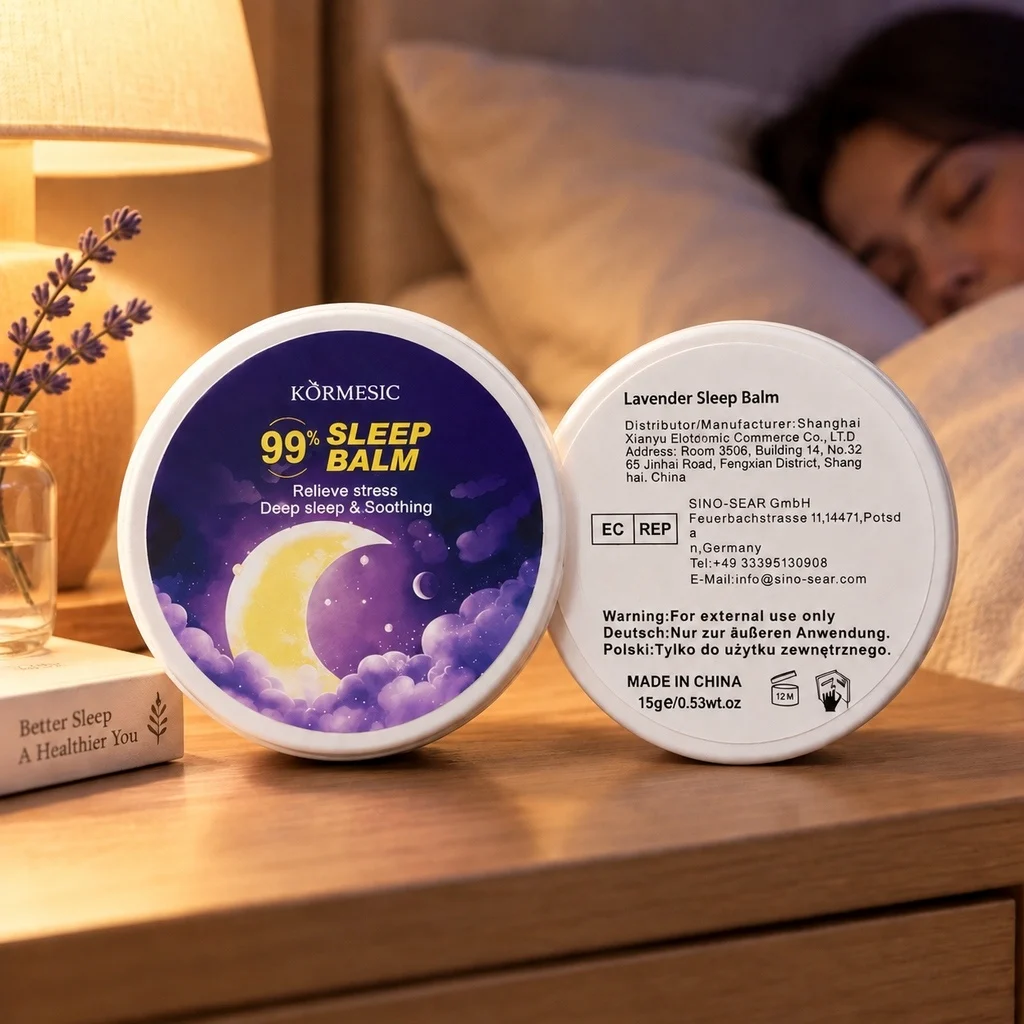 Sleeping Cream - Deep Moisturizing, Long-lasting Fragrance, Contains Lily, Chrysanthemum and Rosemary, Portable Night Cream