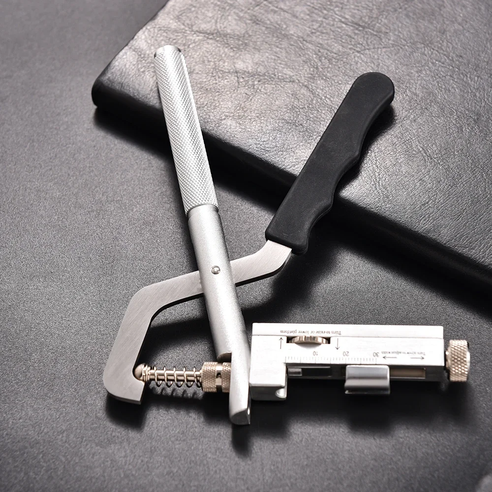 Профессиональный набор инструментов для пружинного стержня, ремешок для часов, плоскогубцы для снятия штифтов, набор для ремонта браслета с футляром для штифта для часовщика