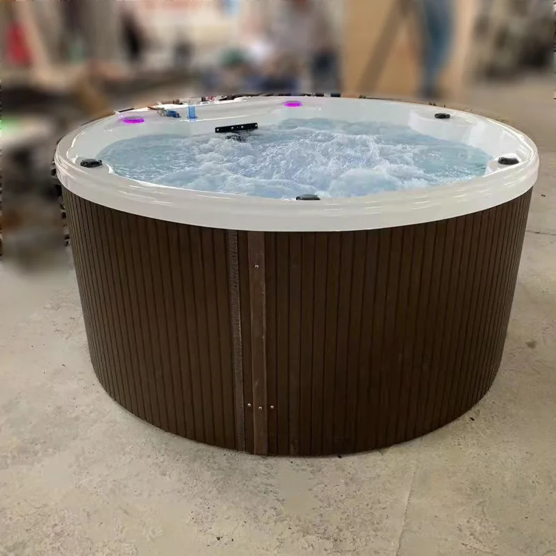 Big Pool Circular Jacuzzi Villa Garden SPA Baochi B & B Hotel Constant Temperature