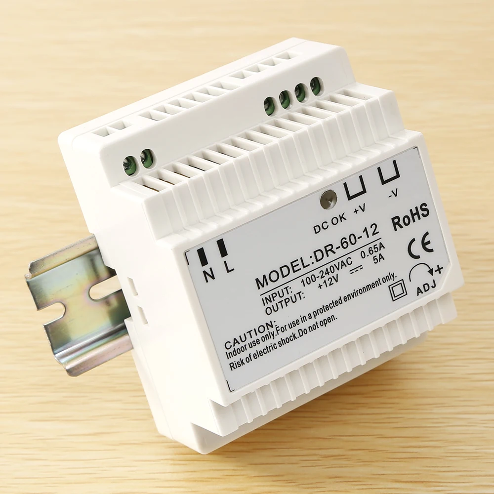 セキュリティ電源装置 DIN レール 12V 5A 過負荷/ - Access Control Power Supply 12V 5A のレビューと価格