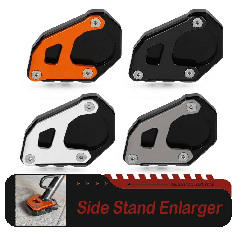 250 390 Adventure Side Stand Pad Plate Kickstand Enlarger Extension FOR KTM 250 390 ADV 250ADV 390ADV 2019-2024 Motorcycle Parts