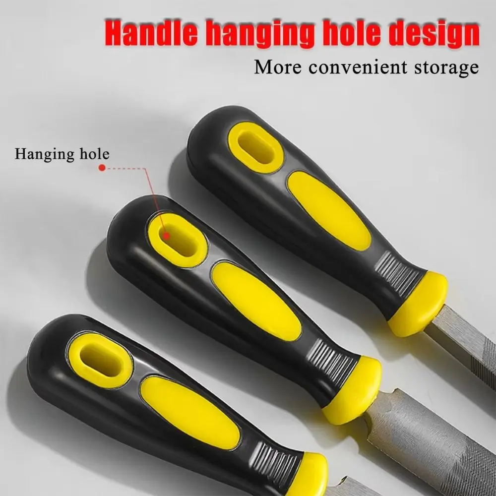 New Triangular Needle File Half-Round Round Hand File 6 inch File Grinding Tool
