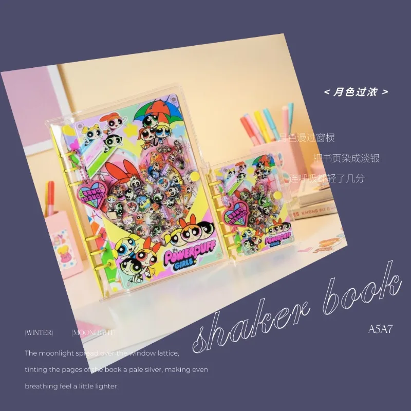 

Акриловый блокнот-шейкер A5/A7: милый мультяшный дизайн, классический дневник Feitian, канцелярские принадлежности для письма, блокнот для студентов, подарок для друзей, элитный товар