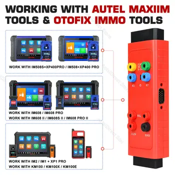 Autel GBOX3 鑰匙編程工具 G-BOX 適用於賓士、BMW、Toyota 4A 全丟鑰匙編程器,支援 KM100/ IM508/ IM608 等型號 6 最佳銷售 Autel編程鑰匙 - №6