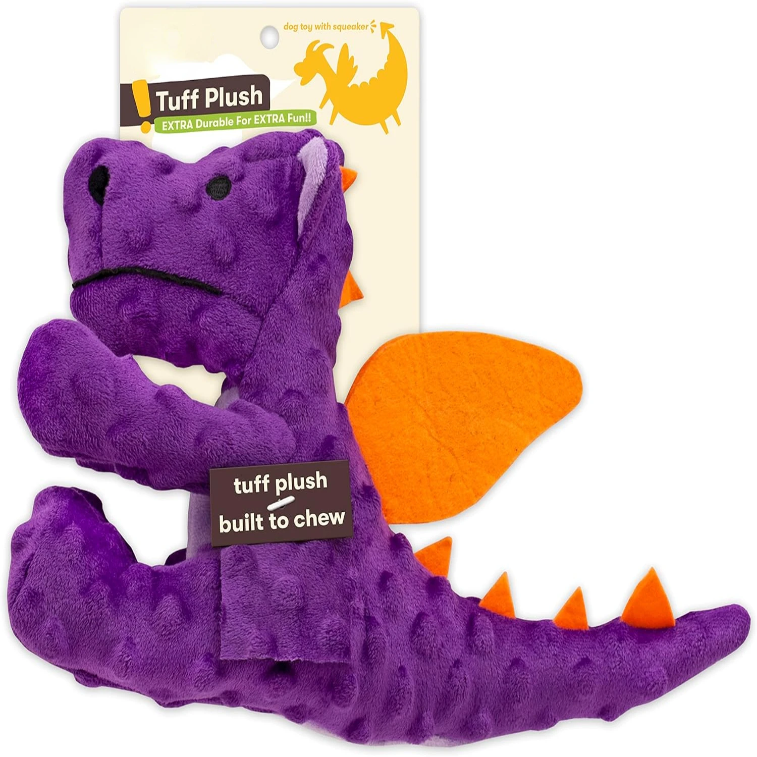 

The Ultimate Fun, Soft, and Durable Plush Dragon Dog Toy - A Perfect Gift for Your Energetic Pup! Your Ultimate Playtime Compani