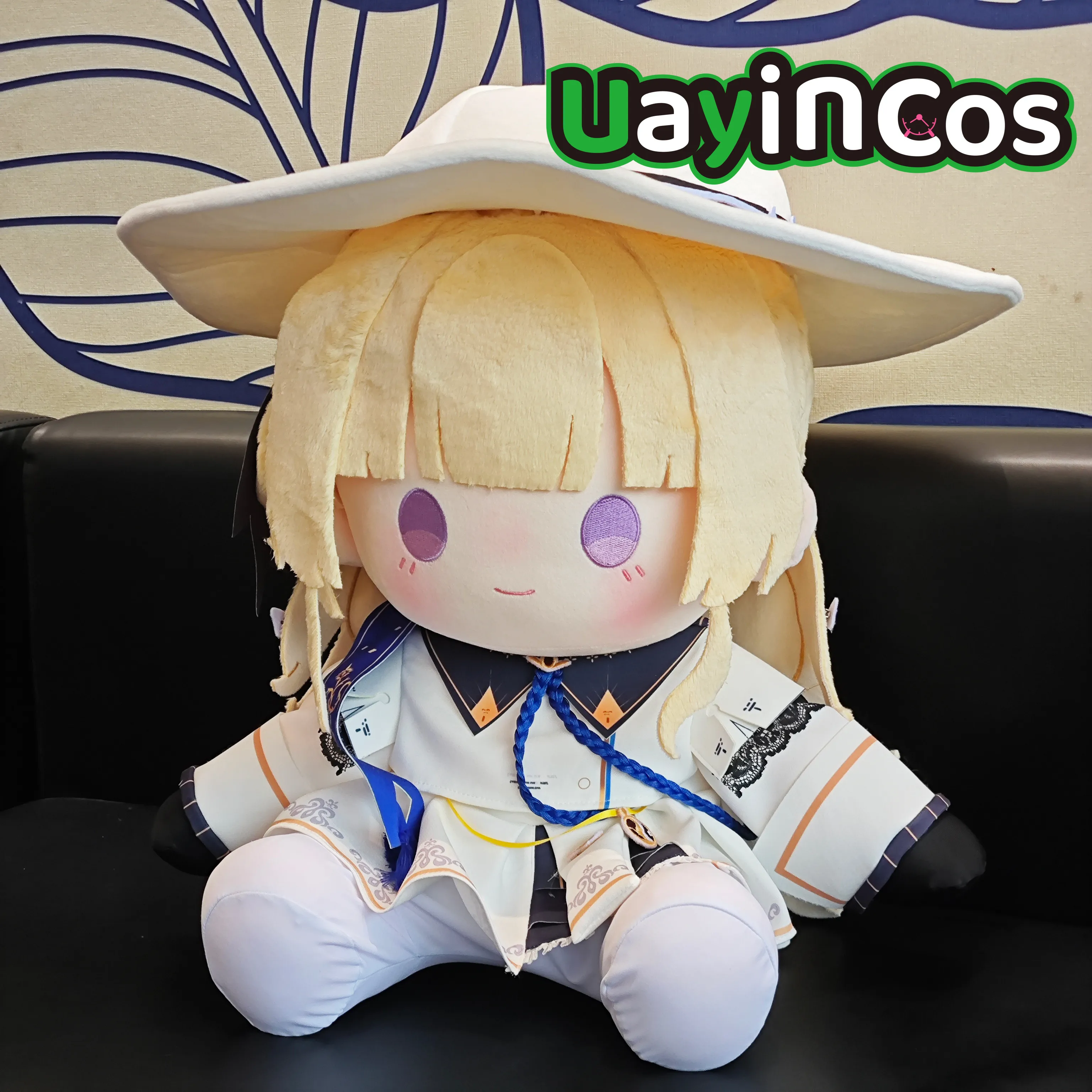 40cm Wuthering Waves Phoebe Stuffed Plush Plushies Doll Clothes Pillow Model Ornament Anime Figure Game Toy Kids Gifts Costume