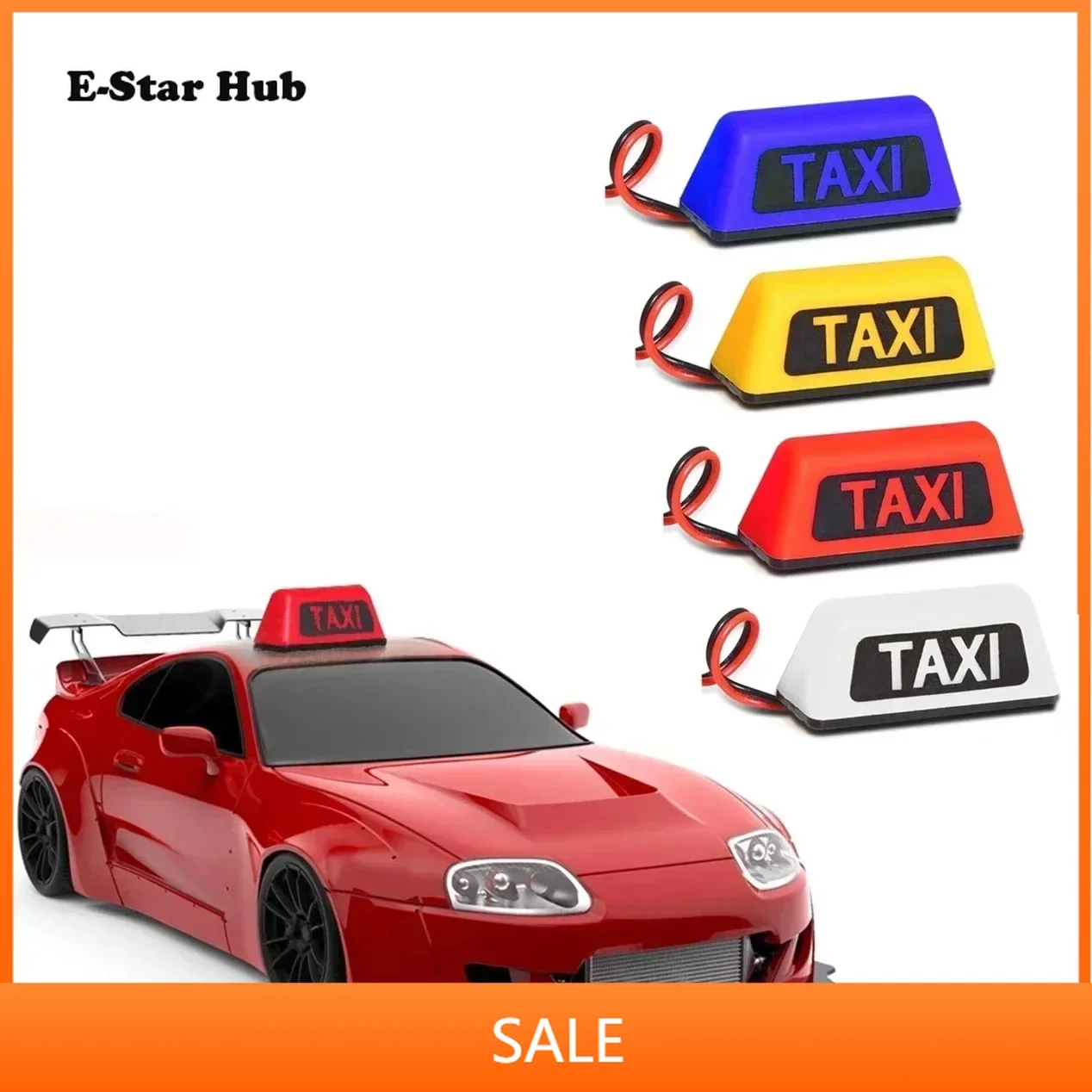 

RC Car Accessories Led Light Taxi Light Decoration for 1/8 1/10 HSP Traxxas Kyosho Tamiya Axial SCX10 RC Car Upgrade Parts