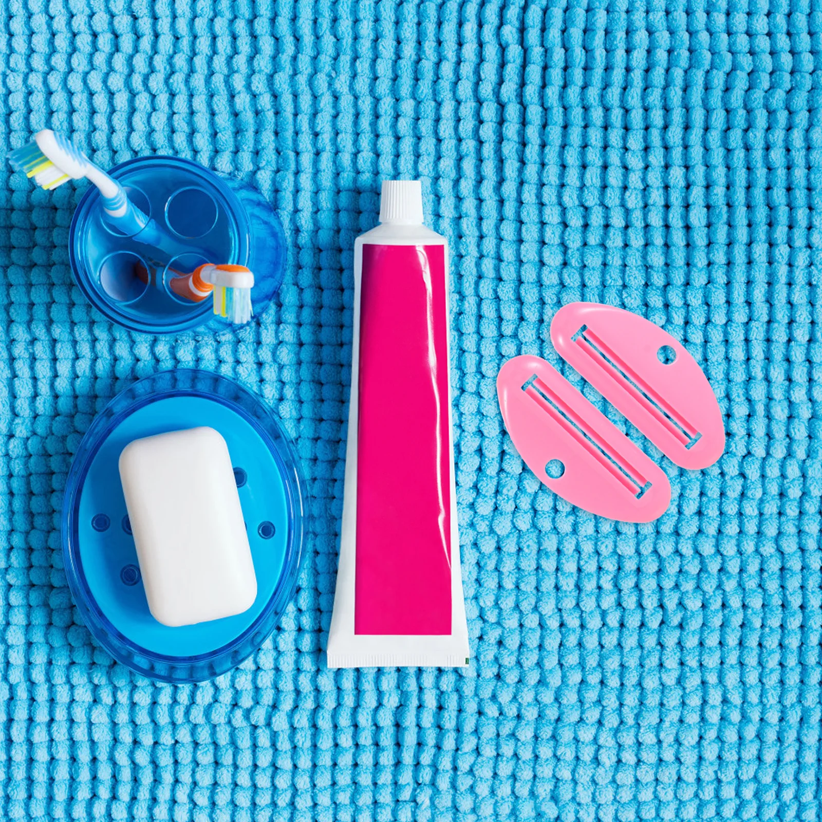 

10Pcs Toothpaste Tube Squeezer ABS Plastic Bathroom Hand Cream Squeezer Tool Home Toothpaste Dispenser Makeup Clamp