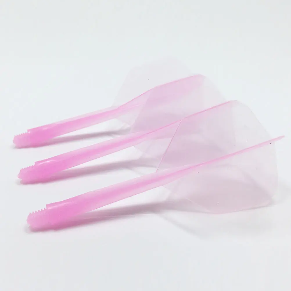 

4Pcs Dart Flights Transparent Fine Thread Plastic Accessories Indoor Outdoor Sports Dart Tail Wings Stable Flight Supplies