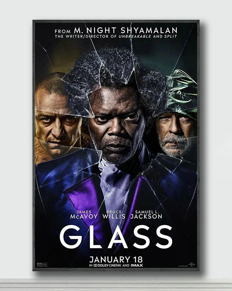 NJ149 Glass Movie 3 Silk Posters and Prints wall art Art Poster Home Decor