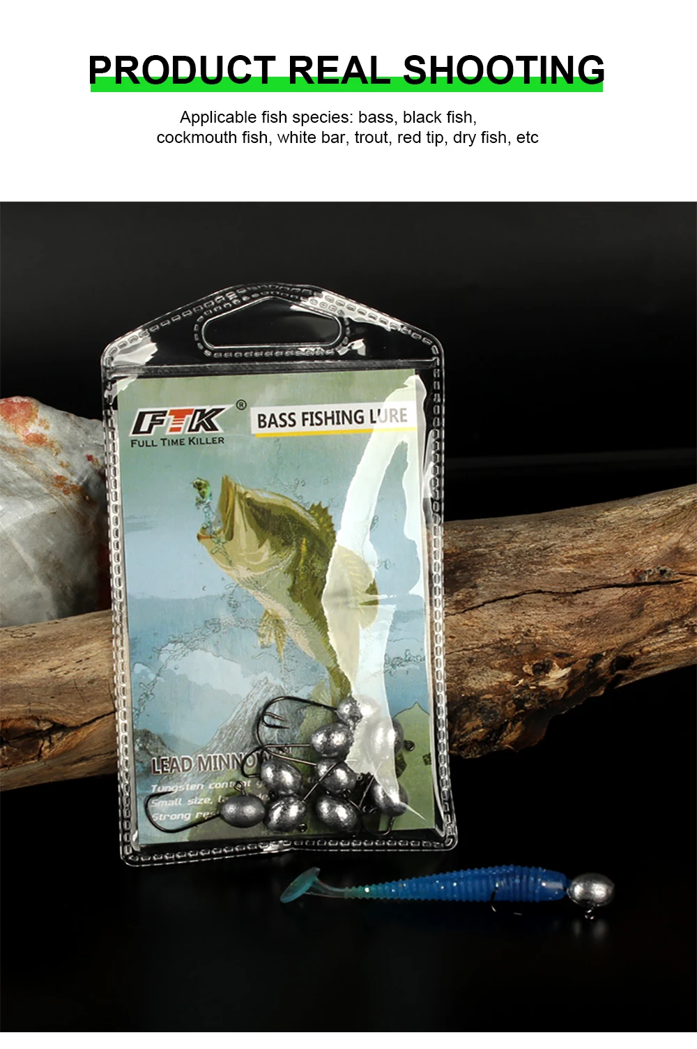 FTK 10 Stück/Set Aji Kopfhaken mit Mustad Haken 1,5g 2,5g 3g 5g Felsenangelhaken Angelköder Jigkopf mit Doppelwiderhaken – Detail 10