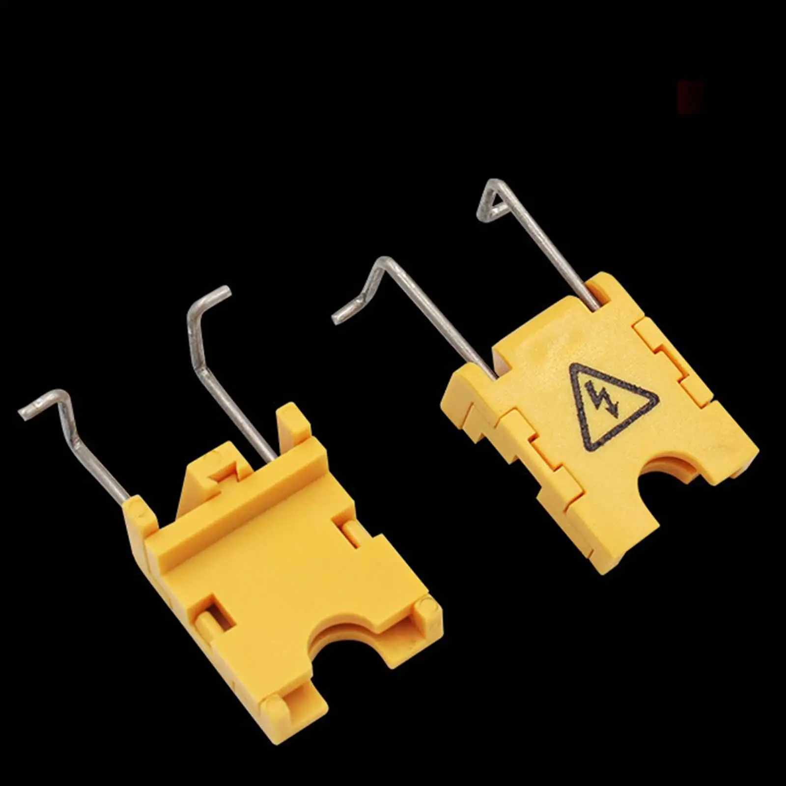 Circuit Breaker Lockout Device Color Yellow Accessory ,Fits Shackle Diameter up to 4mm for Single and Multi Pole Breakers