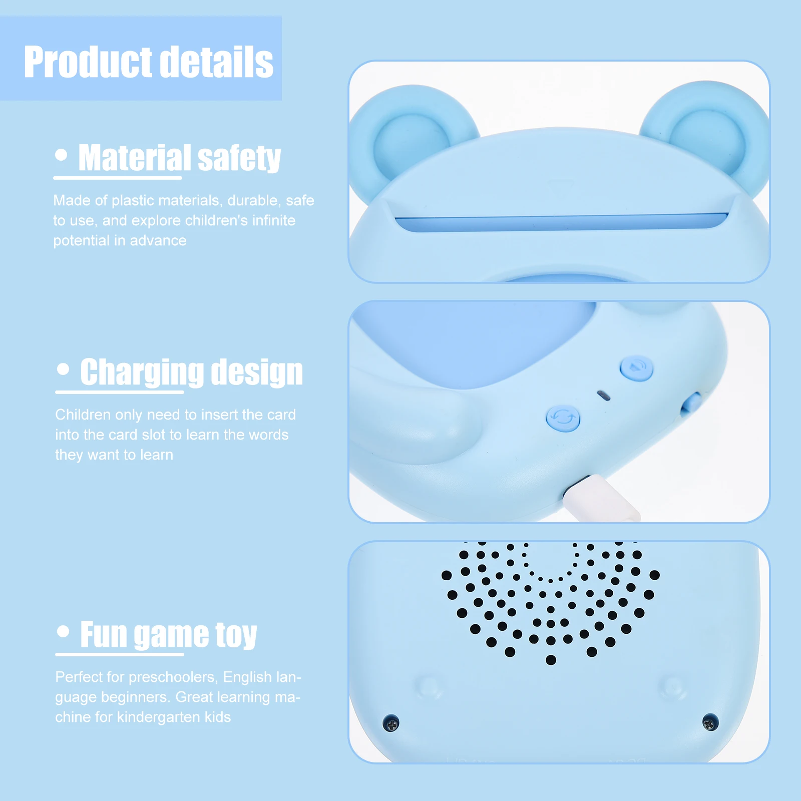 

Early Education Machine Cognitive Educational Enlightenment Speech Reading English Puzzle Device