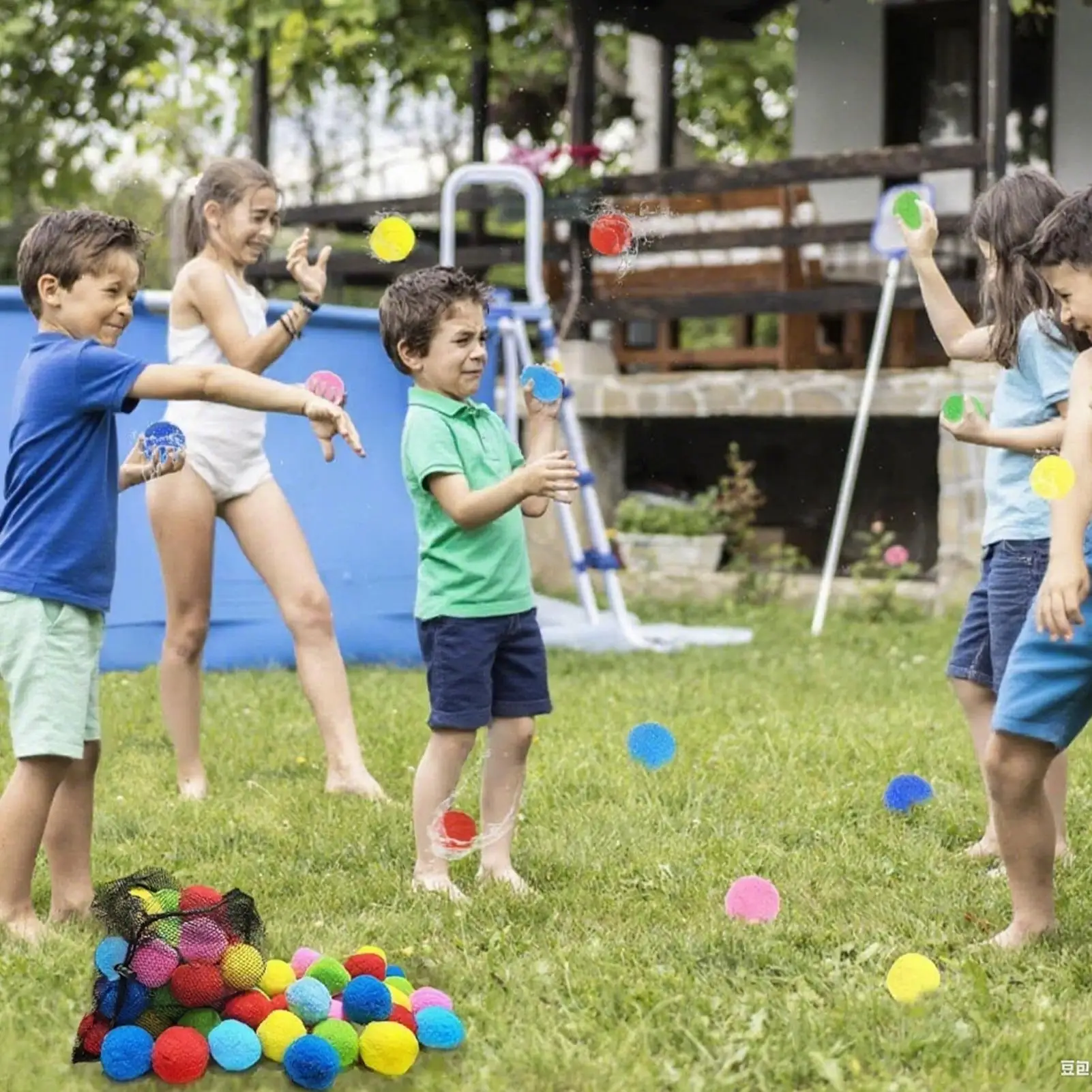 Balão de água reutilizável balões de água reutilizáveis para brinquedos ao ar livre macio multicolorido brinquedos de praia para crianças adultos família ao ar livre