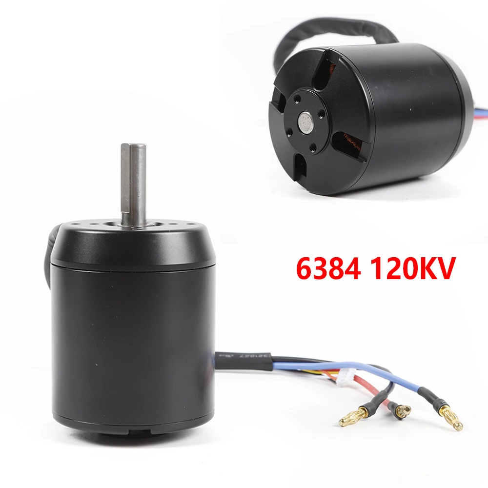 6384 Brushless Motor 120KV 2970W High Efficiency For E-Scooter Skateboard NEW