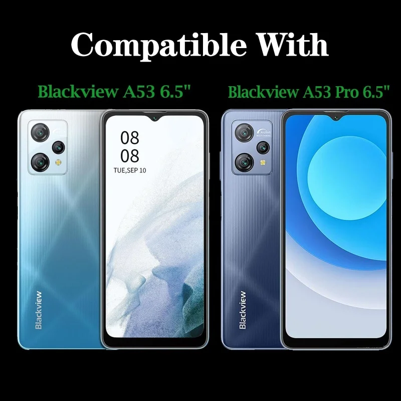 Soft TPU Phone Case para Blackview, à prova de choque, capa protetora de corpo inteiro, A53 Pro