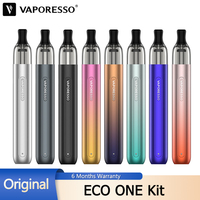 Original Vaporesso ECO One Kit 16W Pod Electronic Cigarette Vape 1100mAh Battery with 2ml 0.8/1.2ohm mesh Cartridge Vaporizer