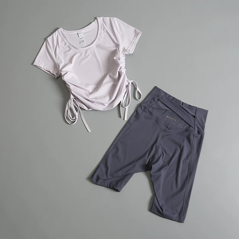

Yoga suit for women in summer professional high-end temperament fashionable fairy internet celebrity gym running sports thin
