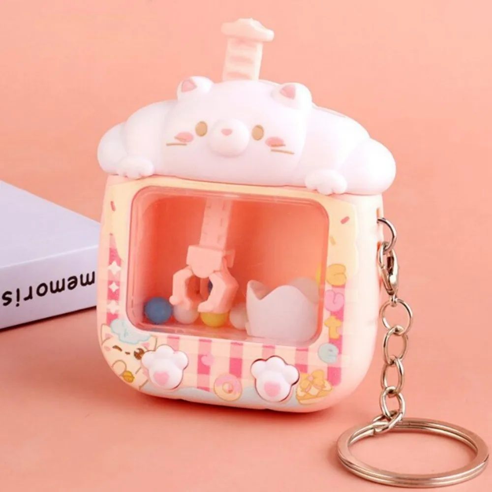 Cartoon Mini-Greifautomat Schlüsselanhänger Rucksack-Anhänger Ei-Drehspielzeug Unisex-Design für Männer und Frauen – Detail 10