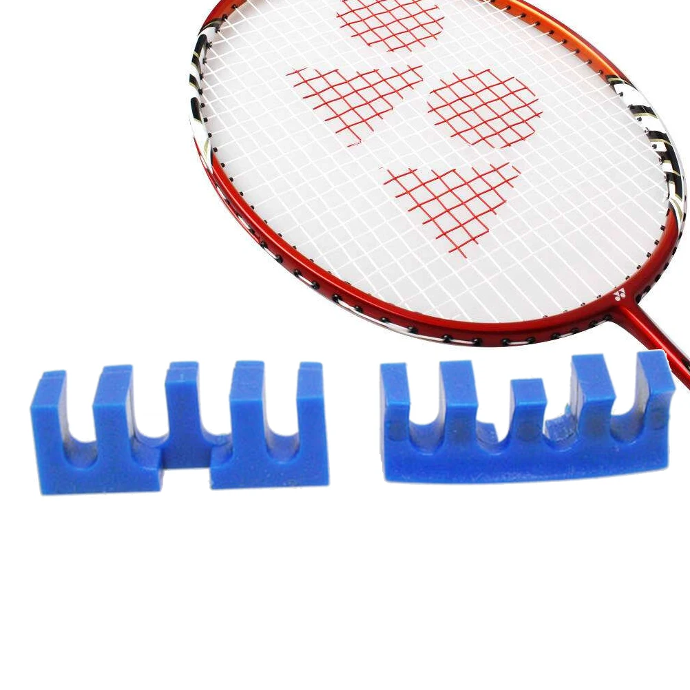 

2pcs Badminton Racket Stringing Machine High Pound Protector Durable Plastic Threading Tool Extends Tension