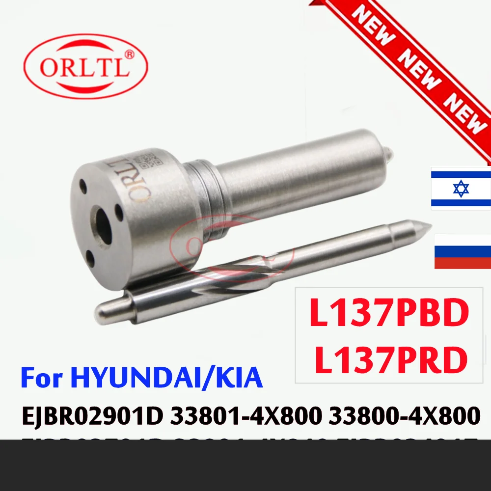 L137PBD L137PRD Новая дизельная форсунка для 33801-4X800 33800-4X800 33801-4X810 Подходит для KIA HYUNDAI EJBR02901D EJBR03701D