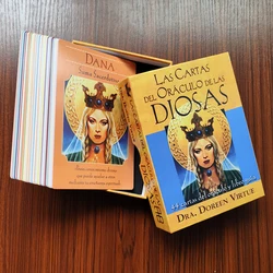 Spanish Edition Las cartas del Oráculo de las diosas: 44 cartas del oráculo y libro PDF guía by Doreen Virtue