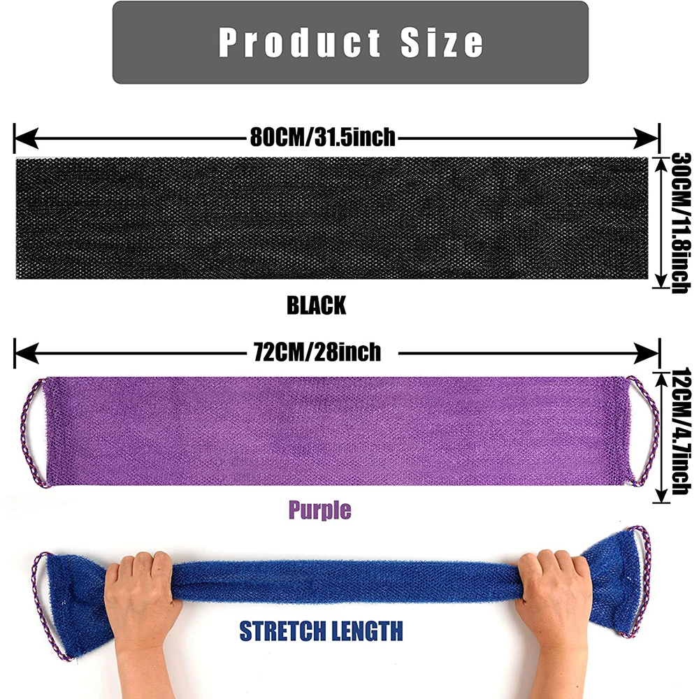 African Exfoliating Net, African Wash Net, Scrubbing Washcloth, Rag for Smoother Skin