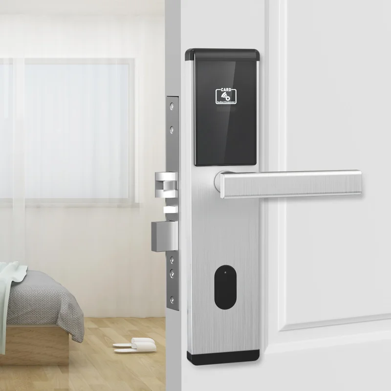 Popular RFID Card Keyless Smart Electronic Hotel Lock with Free Management Software