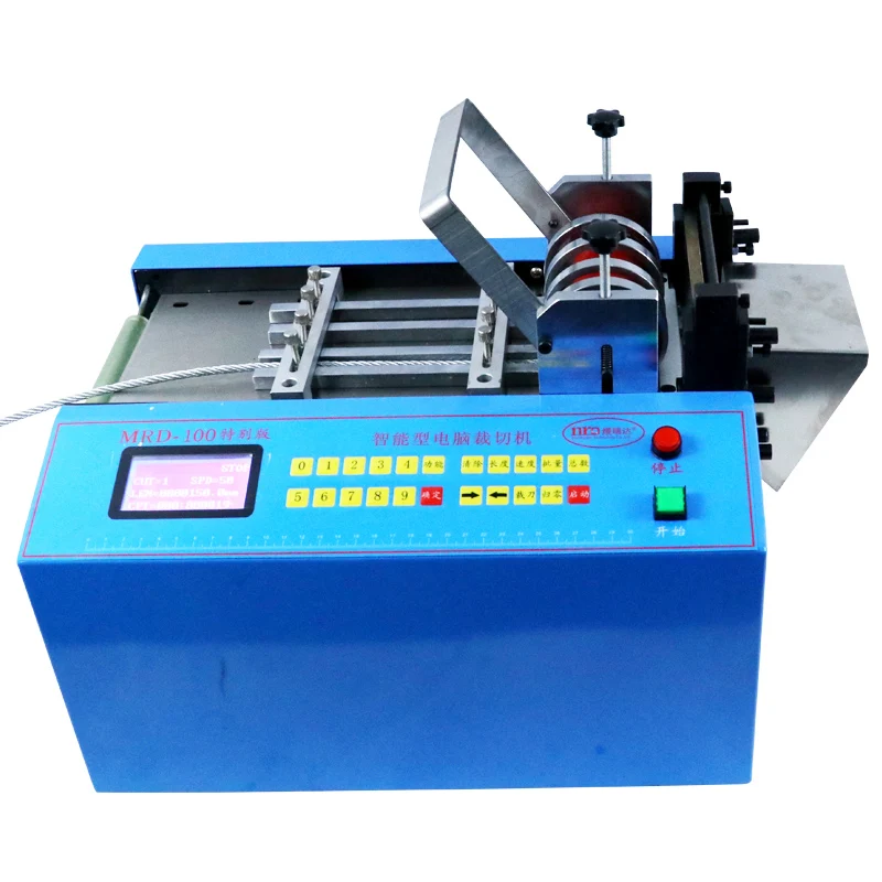 Automatic Fixed length Metal Cutting machine 1KW High-precision Metal material Cutter Copper/Steel tape Wirerope Enamelled wire