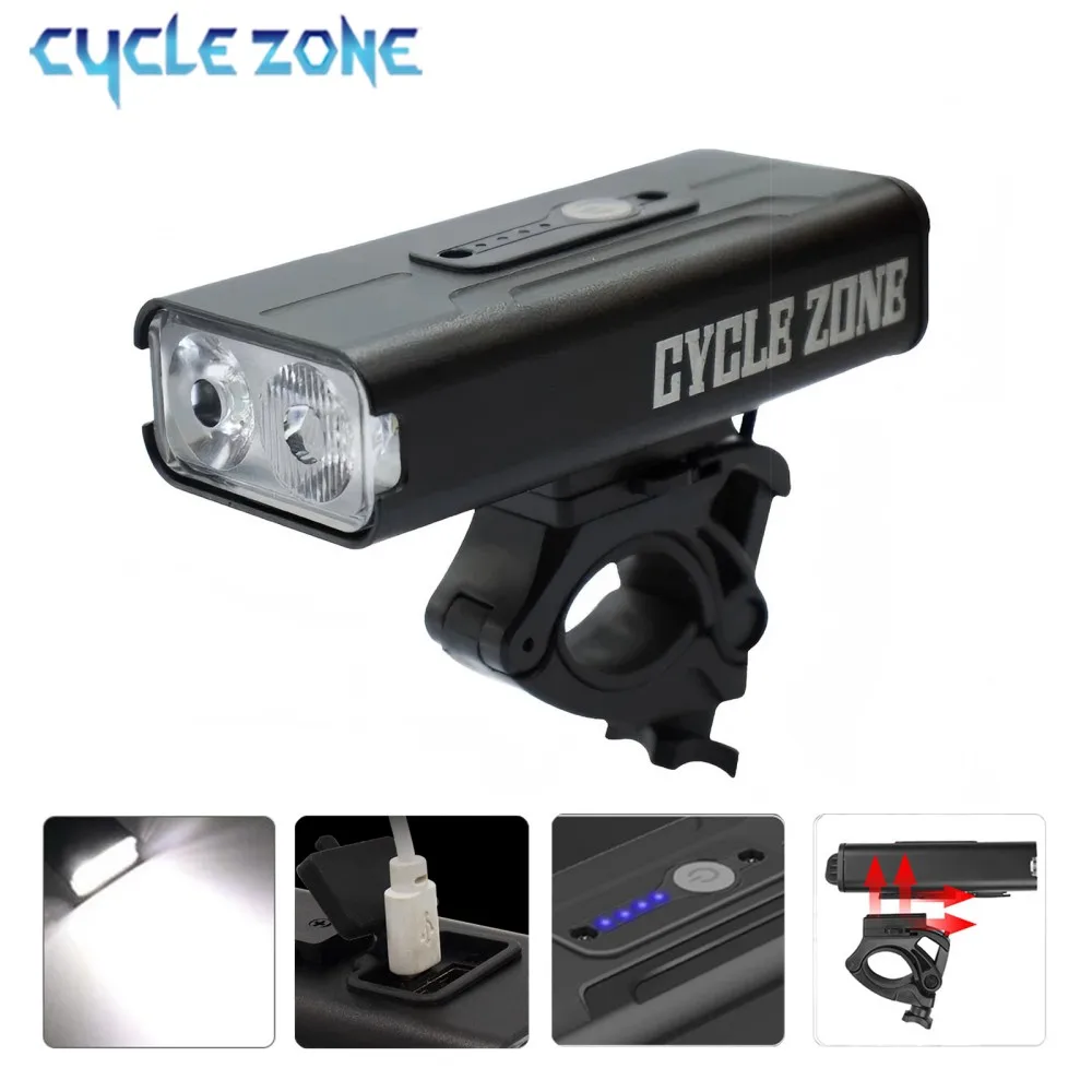 

USB Rechargeable Bike Light Bicycle Headlight MTB Road Flashlight Cycling Headlamp Outdoor Night Riding Safety Bike Accessories