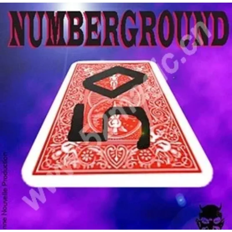 

Numberground,3 to 5 Card Magic Tricks Close Up Stage Illusions Gimmick Props Comedy Easy To Do Magician Toys