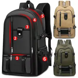 Mochila impermeável anti-roubo para homens, USB, notebook, escola, bolsas de viagem, negócios, 15,6 