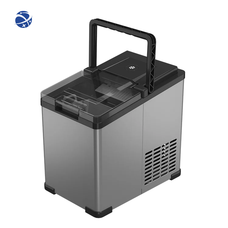 YYHC ICE16 car home dual use mobile size bullet shape portable ice maker with ice basket scoop