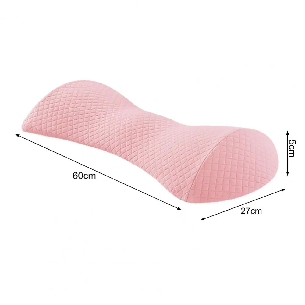 

Memory Foam Waist Pad Back Support Cushion Pressure-relieving Memory Foam Lumbar Support Pillow for Bed Sleep Pregnancy Relieve