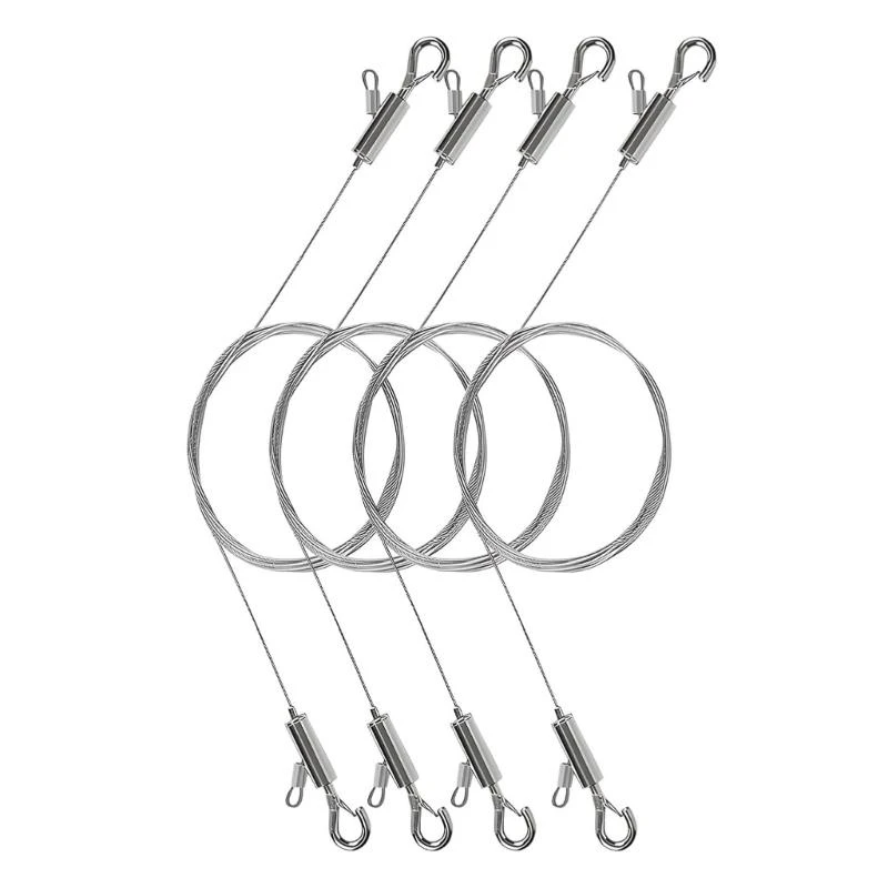 

E15A Very strong Gallery Hanging Set Supports 22.6kg Load Aluminum Sleeves for Home