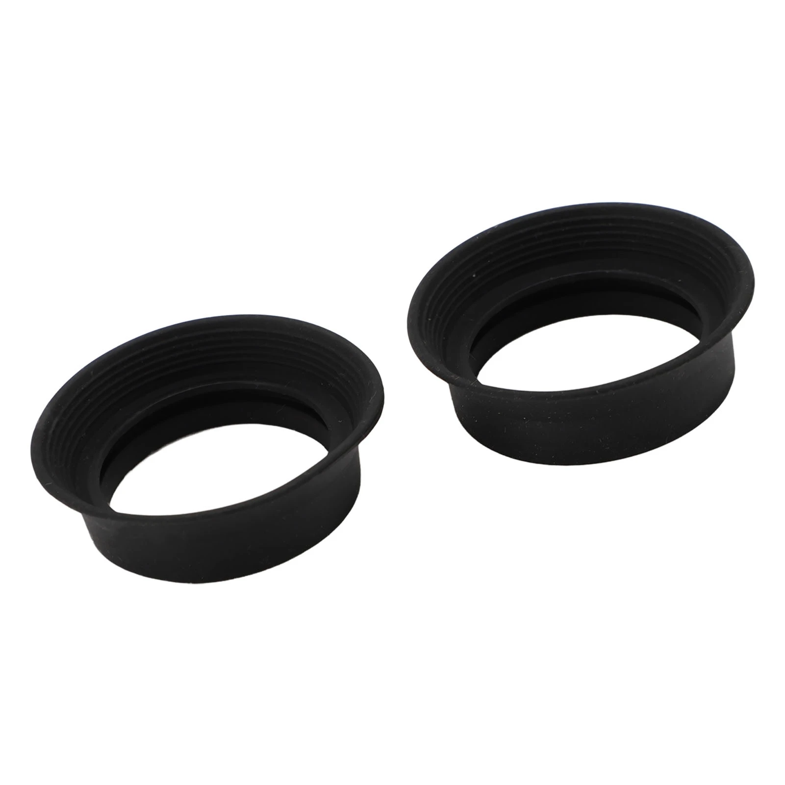 2pcs Scope Eyepiece Eyecup Foldable Soft Rubber Eyepiece Cover for 28 to 32mm Microscope Monocular Binocular Eyepiece