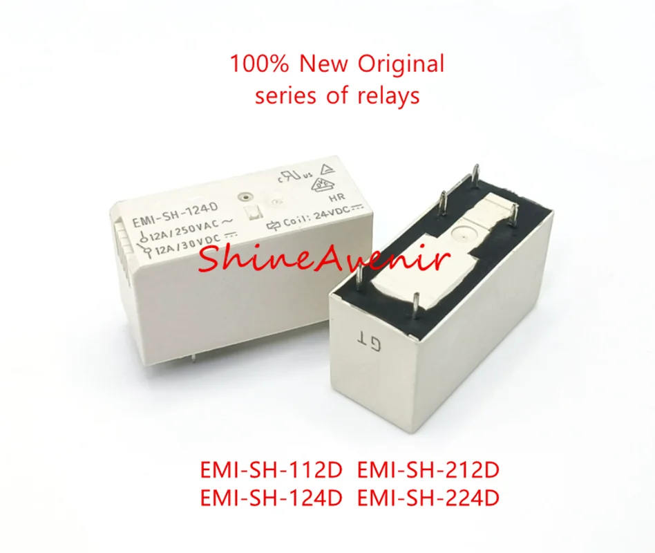 

15pcs EMI-SH-112D EMI-SH-124D EMI-SH-212D EMI-SH-224D EMI-SH-212F1F 100% original relay