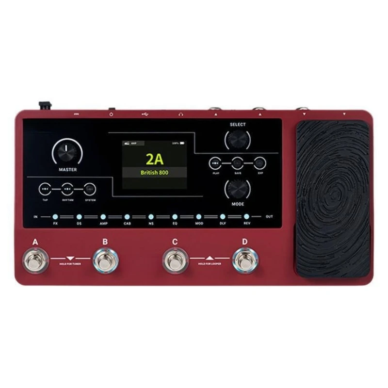 GE150pro Li electric guitar comprehensive effect device phrase loop drum machine backing track speaker simulation