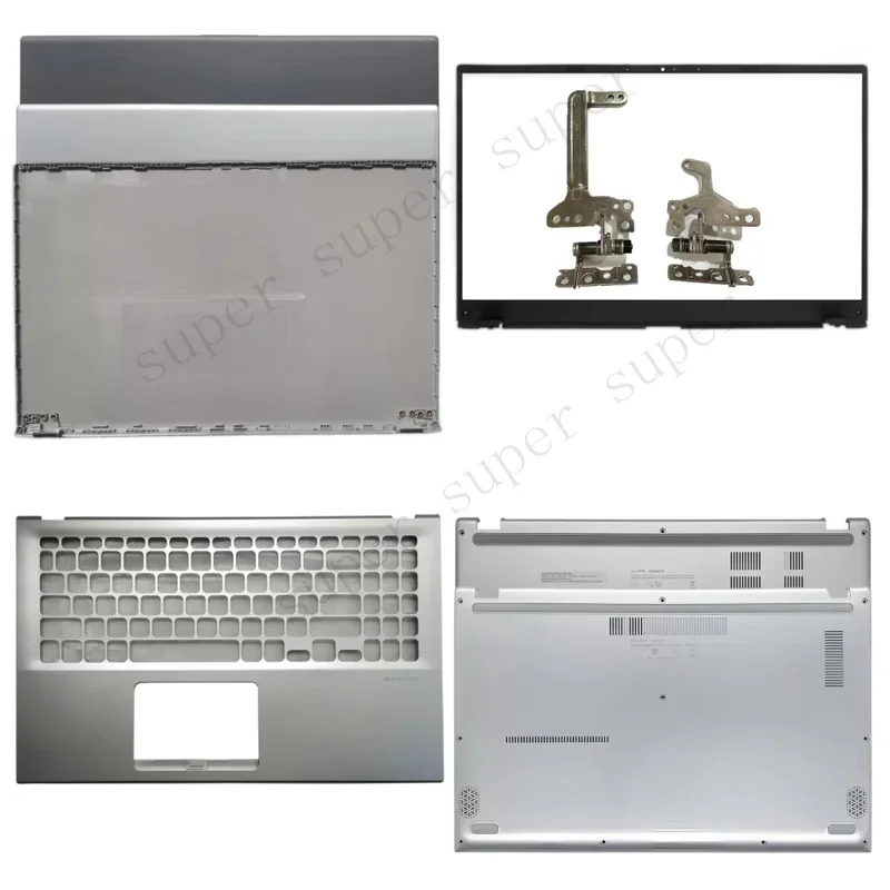 New For Asus VivoBook 15 X512 V5000F A512 F512 LCD Back Cover Top Case/Bezel Cover/Palmrest Cover/Bottom Cover/Hinge