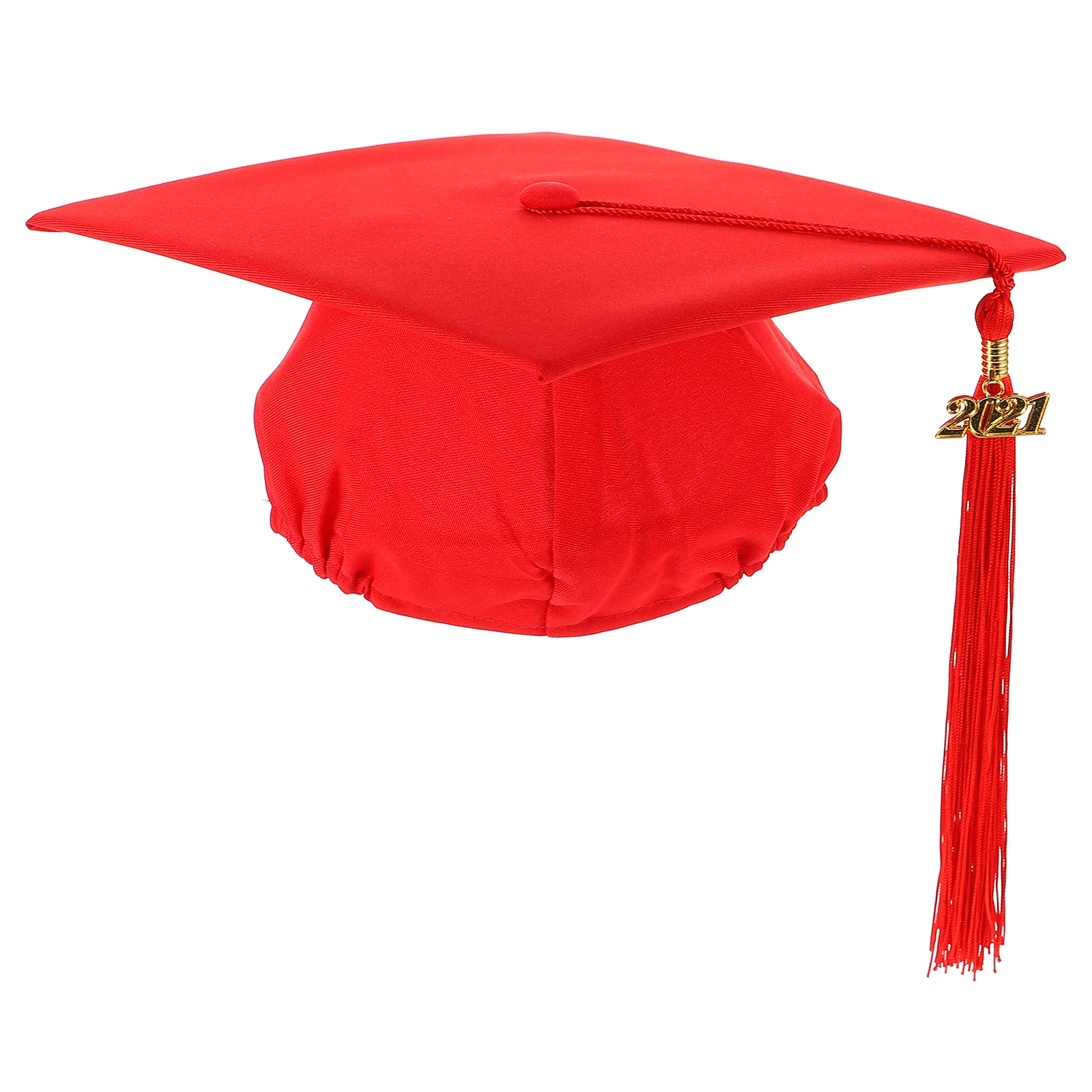 

Graduation Cap 2021 Adult Party Hat Woven Tassel Practical Headgear Stylish Bachelor Meaningful High School College Student