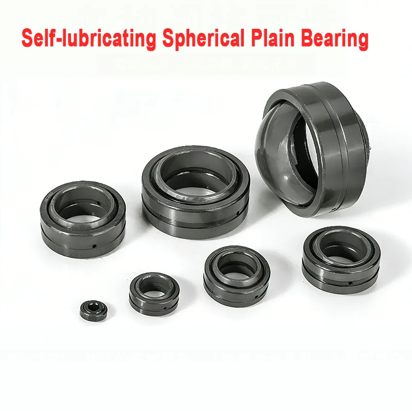 1PCS Self-lubricating Spherical Plain Bearing GE6E GE8E GE10 GE15 GE12 GE17 GE20 GE25E GE30 GE40 GE45 GE50 GE60 GE80 Bearing