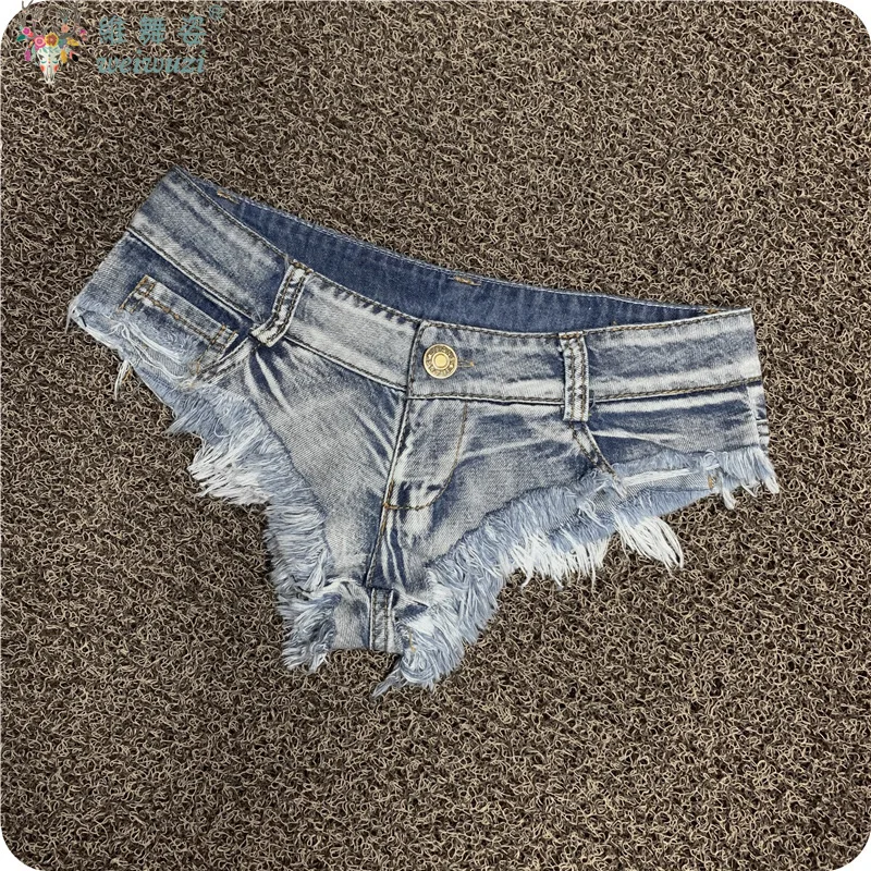 

Women's Chic Denim Shorts Slim SpicyGirl Show Peach Butt NightClub DJ Pole Dance DS Party Hot Pants Sexy Charming Feminino Jeans