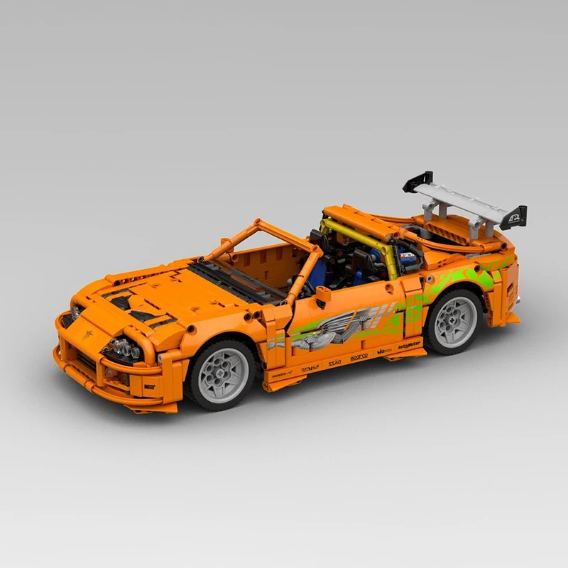 Briques de construction Moc Tyt MK4 (1:12), modèle de voitures de vitesse Champion, technologie, blocs de voiture de Super sport, assemblage de jouets cadeaux, ensembles de bricolage