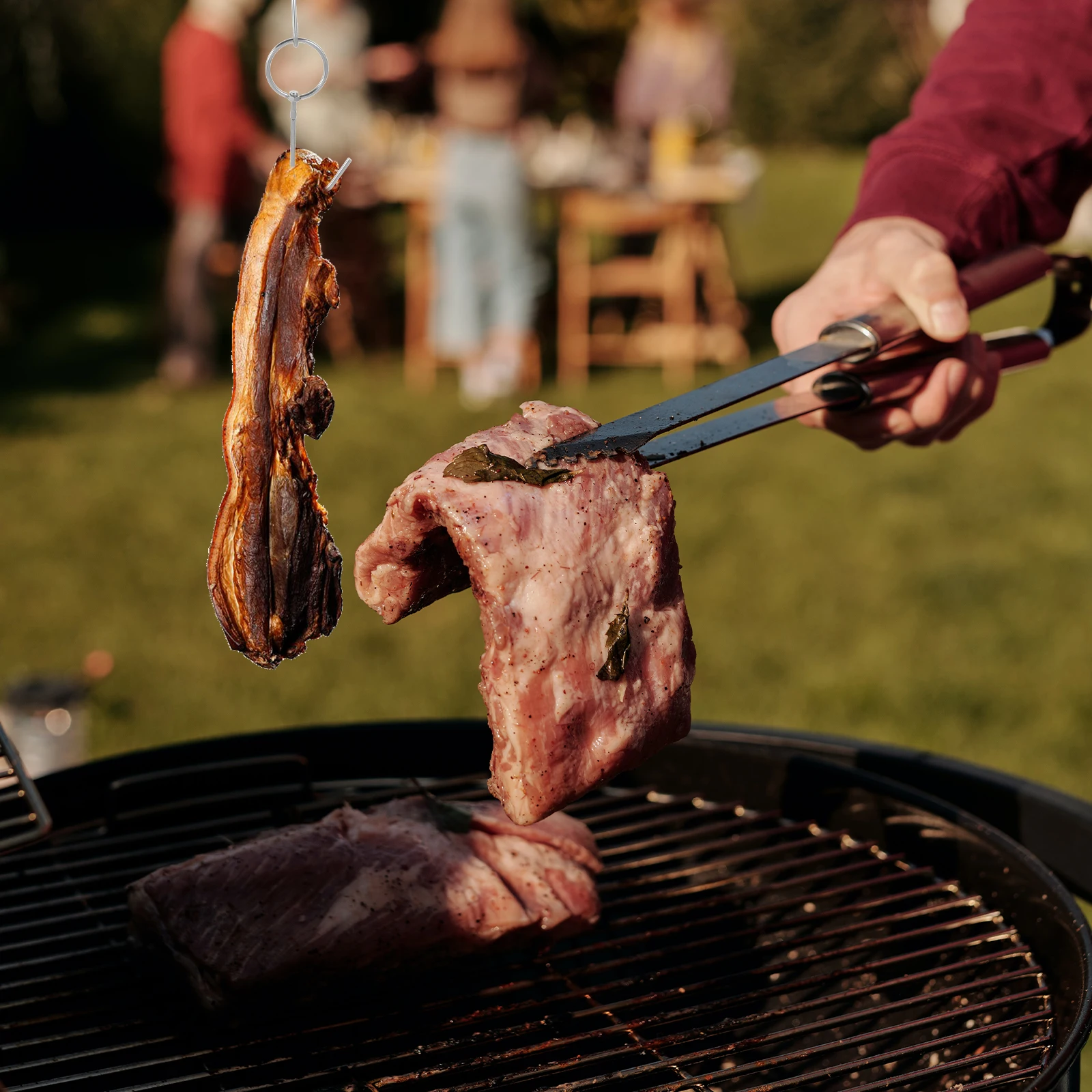 

2Pcs Tough Stainless Steel Roast Duck Hooks Durable Bbq Hooks Sturdy Poultry Hooks Innovative Meat Hooks Kitchen Storage Shelves