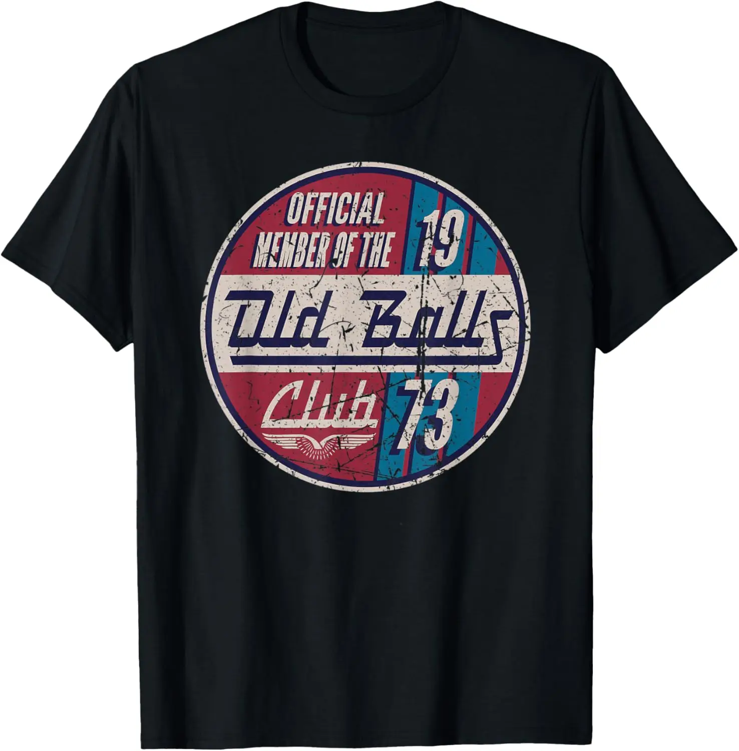 

Mens Retro 50th Birthday - Vintage 1973 Race Car T-Shirt