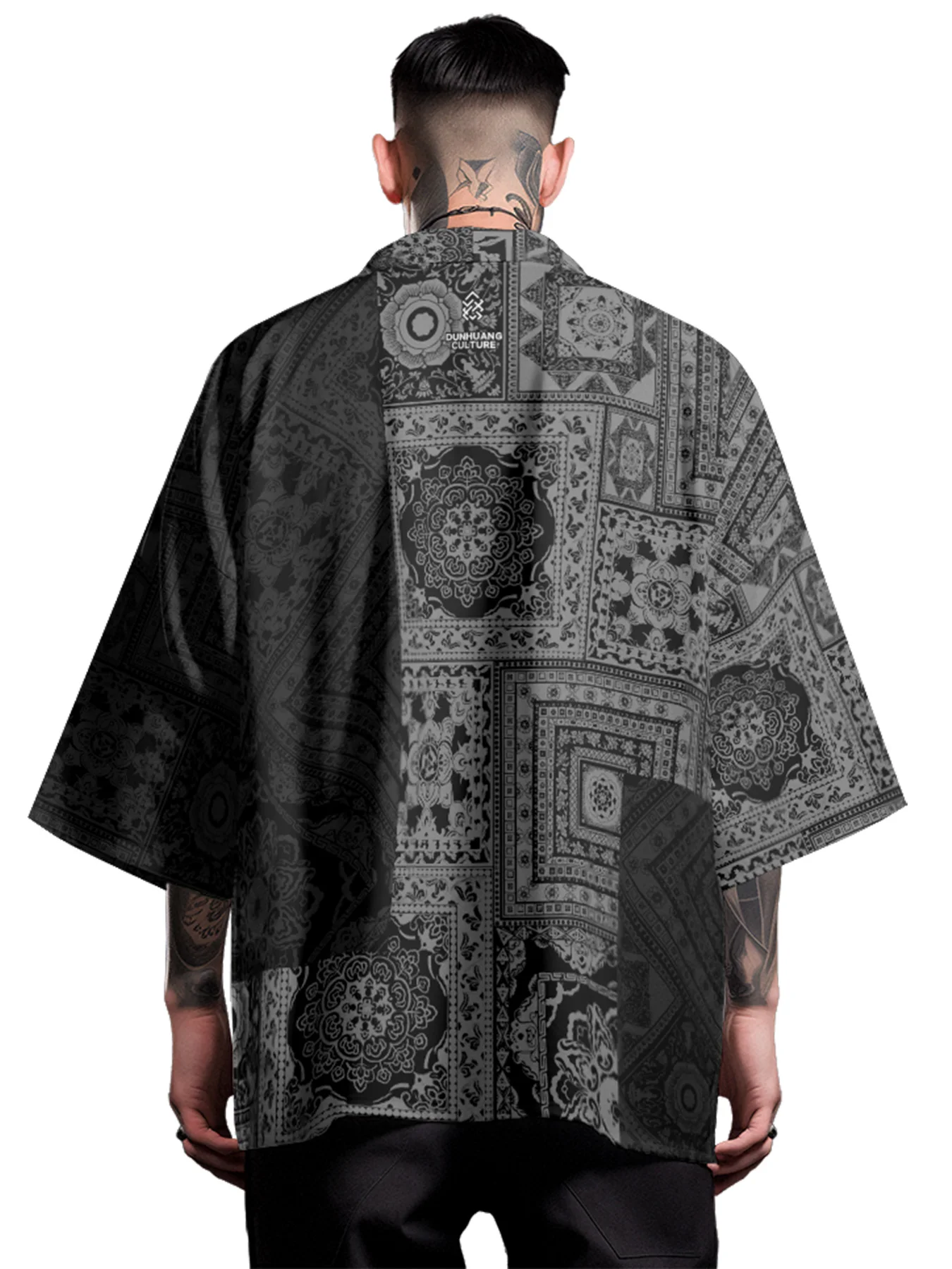 

Summer Samurai Kimono Paisley Haori Traditional Kimono Vintage Japanese Fashion Yukata Men Shirt Cosplay Robe Women Cardigan