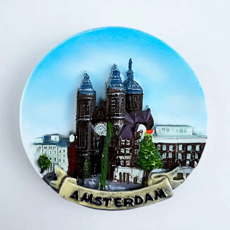 Netherlands Fridge Magnets Amsterdam Tourist Souvenirs Holland Travelling Fridge Magnetic Stickers Home Decor Wedding Gifts