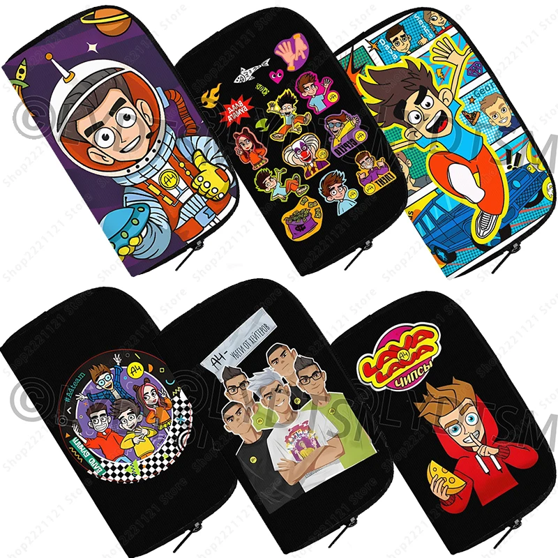 Кошелек с рисунком Влад Бумага А4 Bruh 6 7 Six Seven, женский кошелек Vlad A4 Lamba, держатель для кредитных карт, длинный кошелек