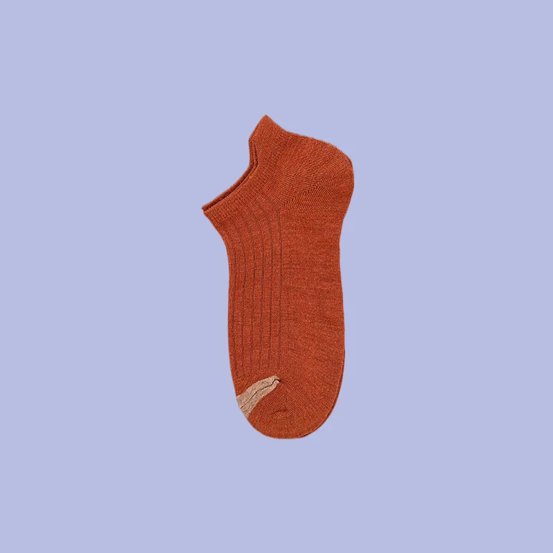 5/10 Paar dünne flache, tief geschnittene Baumwoll socken Herren Sommer atmungsaktive lässige schweiß absorbierende Socken kurze Herbst Sportboot socken