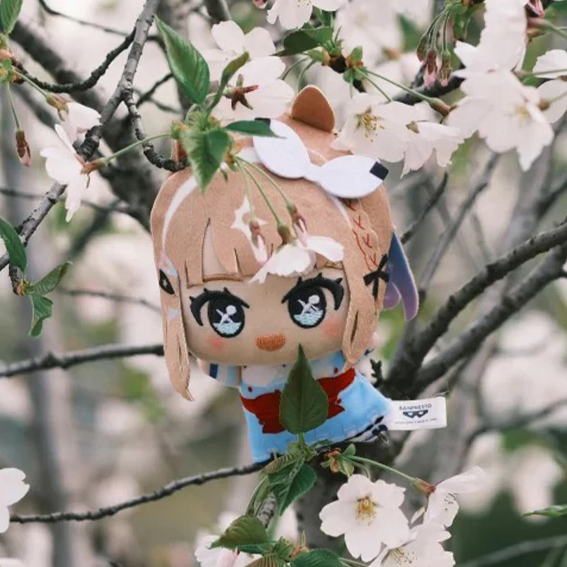 12cm Kawaii UmaMusume Plüschpuppe Spielzeug Pretty Derby Kitasan Black Anime-Spiel Charakter Schlüsselanhänger Gefüllte Plüschtiere Taschenanhänger Geschenk – Detail 2